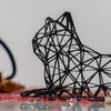 Elegant Cat Laying Decor Sculpture
