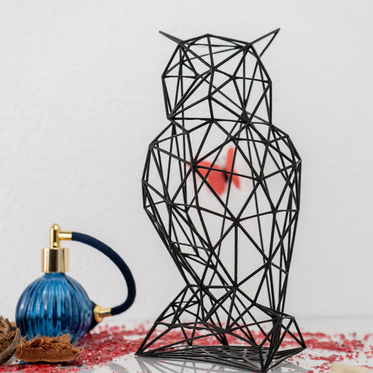 Minimalistic Owl Sculpture
