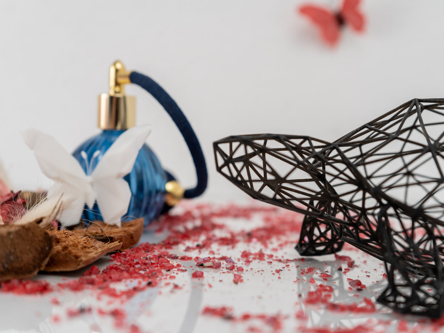 3D-Schildkrötenskulptur im Drahtgitterdesign