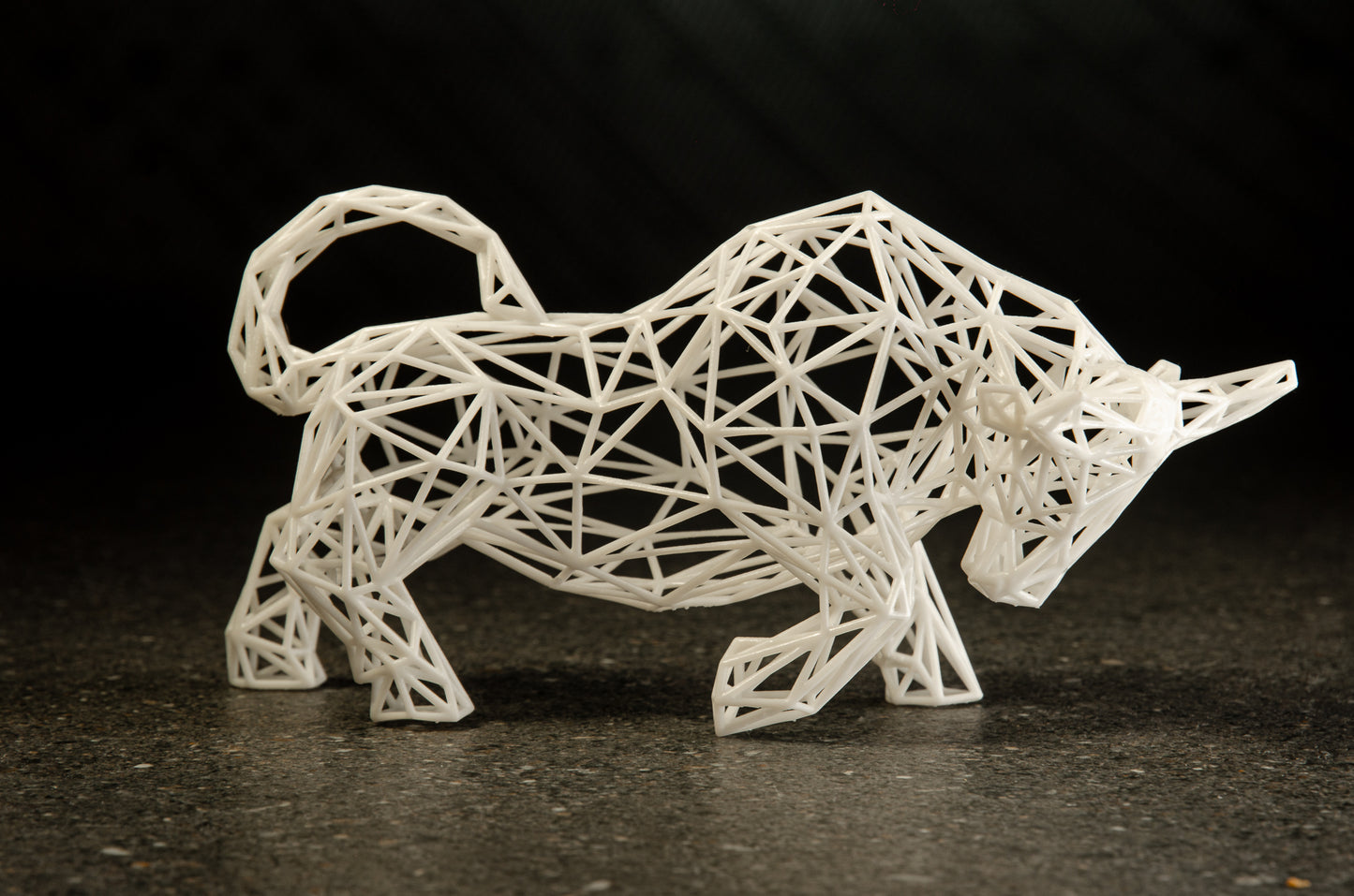 Bull Decor Sculpture