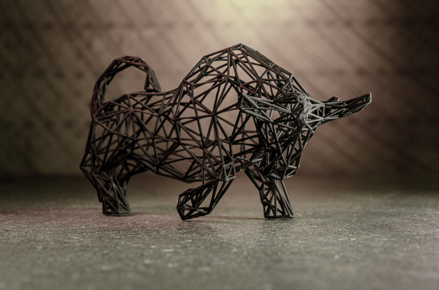 Bull Decor Sculpture