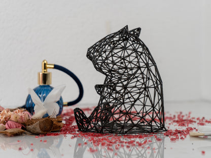 Hamster Wire Sculpture