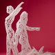 Sculpture décorative Gémeaux - Art du zodiaque en grille 3D 