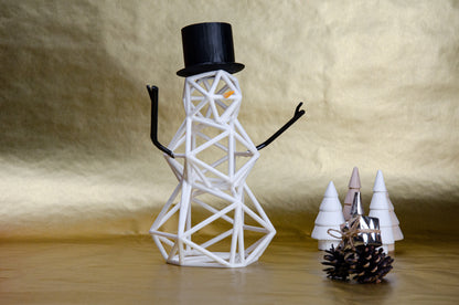 Christmas Snowman Sculpture