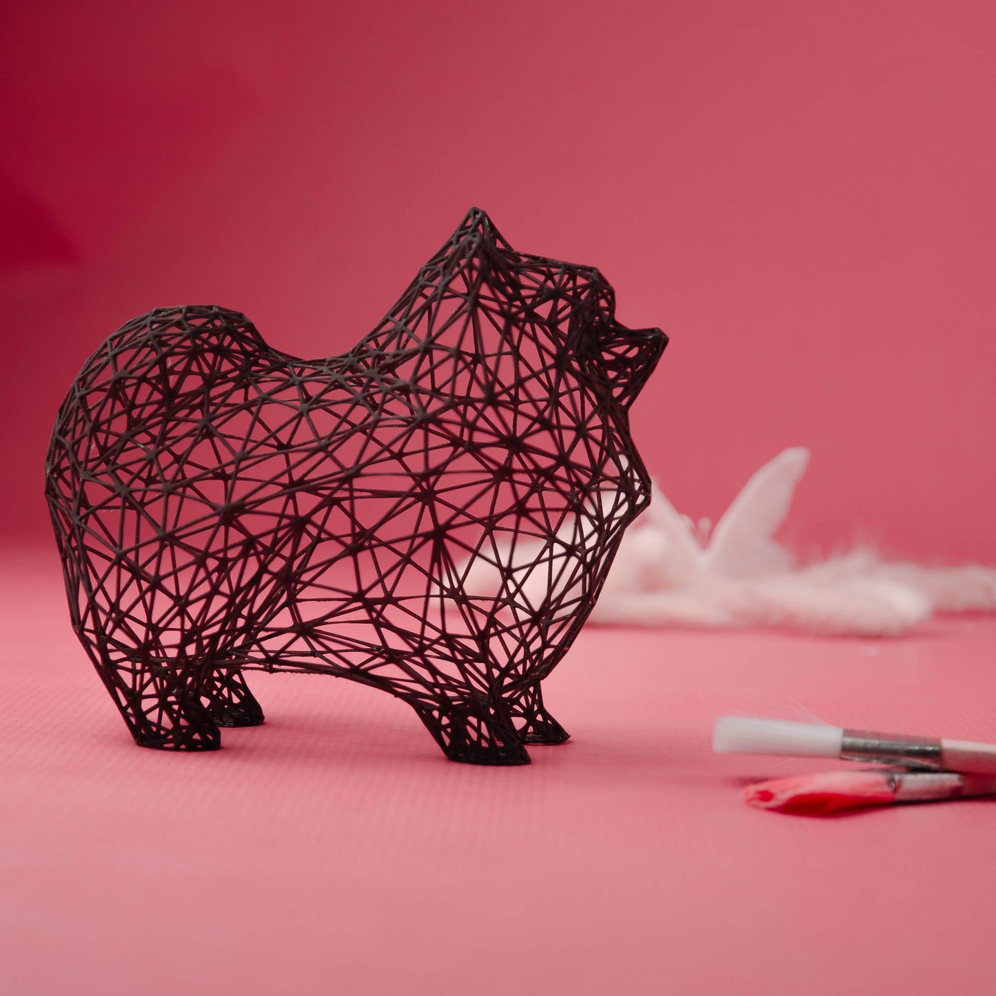 Pomeranian Decor Sculpture