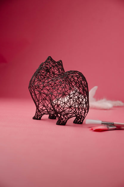 Pomeranian Decor Sculpture