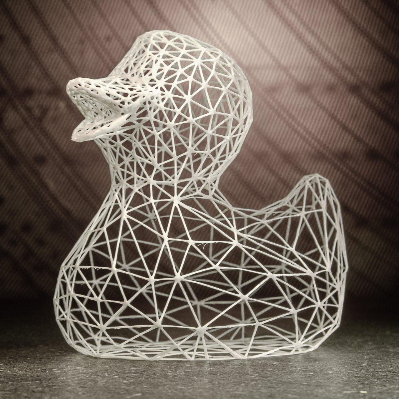 Modern Duck Sculpture
