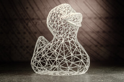 Modern Duck Sculpture