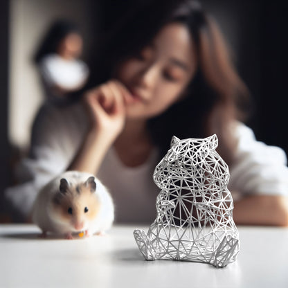 Hamster Wire Sculpture