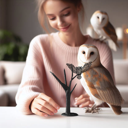 Magical Owl on Tree -  Night Table and Coffee Table Decor