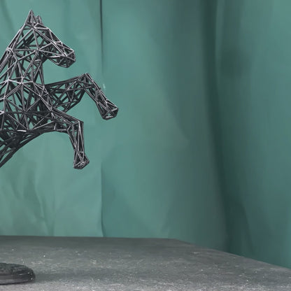 Standing Horse Decor Sculpture