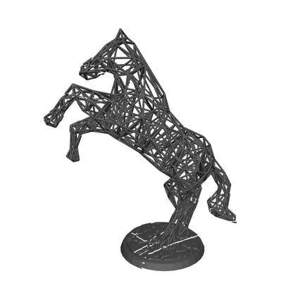 Standing Horse Decor Sculpture