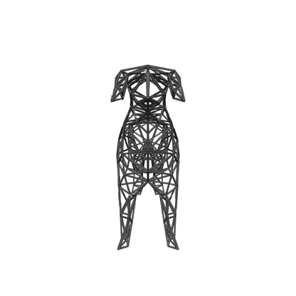 Thin Line Dog Sculpture Decor